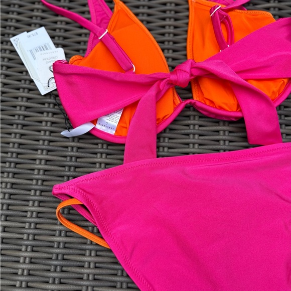 Sanctuary Pink and Orange Bikini - Size M/L - NWT - Picture 16 of 16